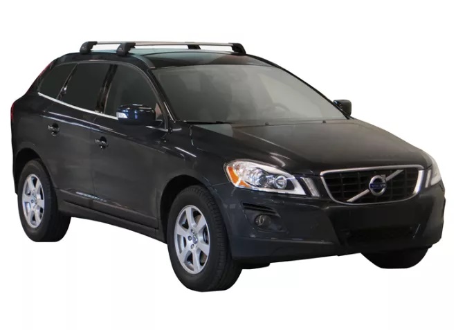 Bagażnik dachowy Volvo XC60 2008-2017 na relingach zintegrowanych
